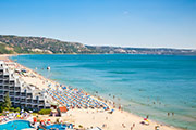 strand Der Goldstrand von oben