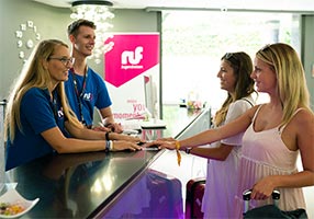 Lobby Lobby im Partyclub Summer Premium.