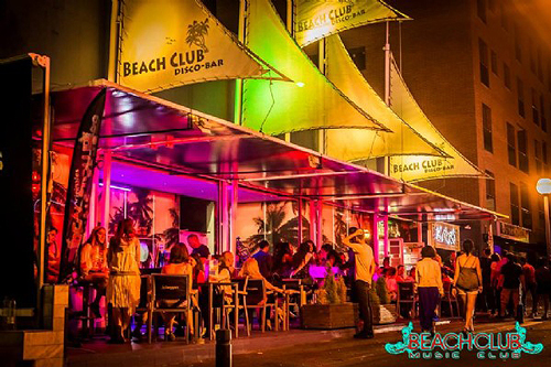 Beachclub in Lloret de Mar Beachclub in Lloret de Mar