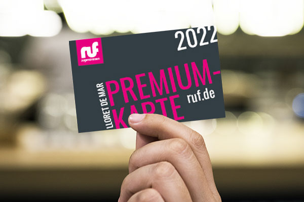 abireisen Premiumkarte Premiumkarte für Lloret de Mar